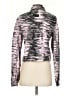 Ganni Animal Print Pink Track Jacket Size EU 36 / US 6 - photo 2