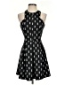 Hollister Graphic Black Cocktail Dress Size S - photo 1