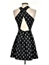 Hollister Graphic Black Cocktail Dress Size S - photo 2