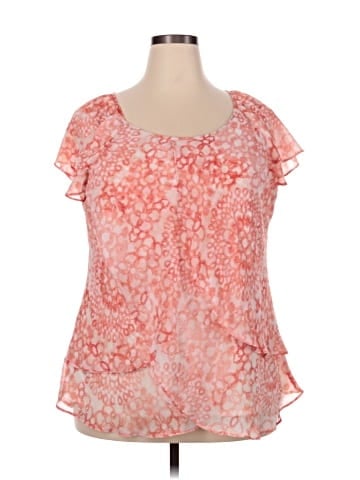 DressBarn Short Sleeve Blouse (view 1)