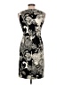 Talbots Graphic Black Cocktail Dress Size 6 Petite - photo 2