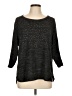Rebecca Malone Black 3/4 Sleeve Top Size L (estimated) - photo 1