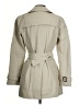 Zara Basic Tan Ivory Trenchcoat Size S - photo 2
