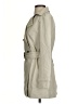 Zara Basic Tan Ivory Trenchcoat Size S - photo 5
