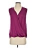 Vince. 100% Polyester Purple Burgundy Sleeveless Blouse Size S - photo 1