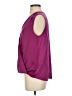 Vince. 100% Polyester Purple Burgundy Sleeveless Blouse Size S - photo 5