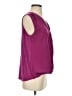 Vince. 100% Polyester Purple Burgundy Sleeveless Blouse Size S - photo 4