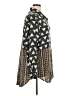 Tolani Collection Print Black Long Sleeve Blouse Size 1X - photo 4