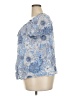 Van Heusen 100% Cotton Blue Short Sleeve Blouse Size XXL - photo 5