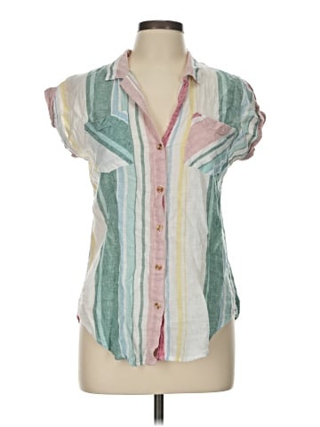Altar'd State Short Sleeve Blouse (view 1)