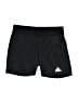 Adidas Solid Black Athletic Shorts Size M - photo 2