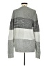 Express Outlet 100% Cotton Color Block Gray Pullover Sweater Size M - photo 2