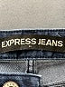 Express Jeans Stripes Blue Jeans Size 2 - photo 4