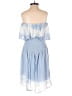 Raya Sun Tie-dye Blue Cocktail Dress Size M - photo 2