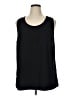 Brass Black Sleeveless Top Size 1X - photo 1