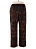 Susan Graver Paisley Brown Casual Pants Size 2X - photo 2