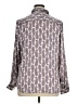 Chadwicks 100% Polyester Paisley Purple Long Sleeve Blouse Size XL - photo 2