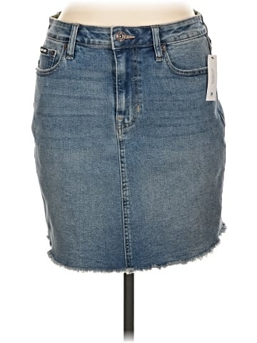 DKNY Jeans Denim Skirt (view 1)