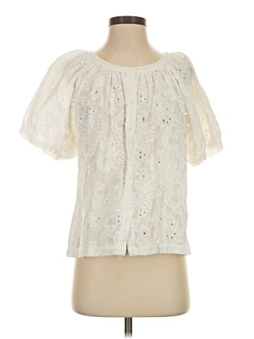 Karen Kane Short Sleeve Blouse (view 1)