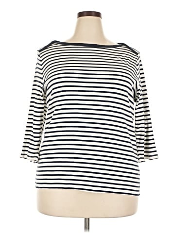 Style&Co 3/4 Sleeve T-Shirt (view 1)