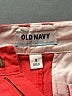 Old Navy 100% Cotton Hearts Red Khaki Shorts Size 4 - photo 3
