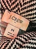 J.Crew Factory Store 100% Polyester Tweed Gray Turtleneck Sweater Size M - photo 4