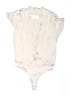 By Together 100% Polyester Ivory Bodysuit Size L - photo 1