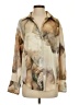 Zara Print Tan Long Sleeve Blouse Size S - photo 1