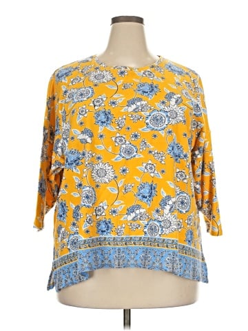 Kim Rogers 3/4 Sleeve Blouse (view 1)