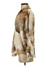 Zara Print Tan Long Sleeve Blouse Size S - photo 5