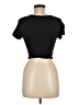 Babaton Black Short Sleeve Turtleneck Size M - photo 2