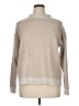 Ann Taylor Chevron-herringbone Tan Turtleneck Sweater Size XL - photo 1