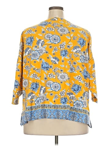 Kim Rogers 3/4 Sleeve Blouse (view 2)