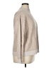 Ann Taylor Chevron-herringbone Tan Turtleneck Sweater Size XL - photo 4