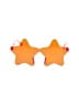 Unbranded Stars Orange Sunglasses One size - photo 2
