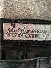 Baby Phat Chevron-herringbone Black Jeans Size 7 - photo 7