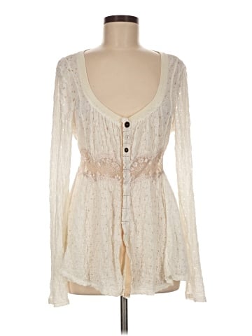 Free People Long Sleeve Blouse (view 1)