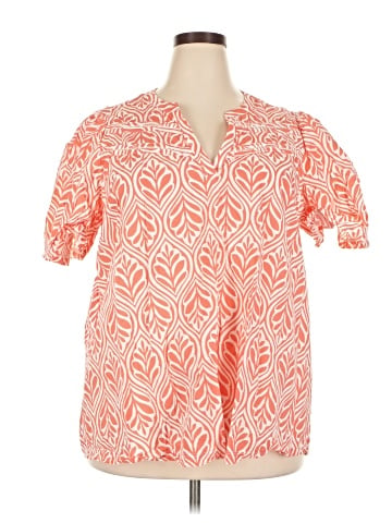 Lane Bryant Short Sleeve Blouse (view 1)