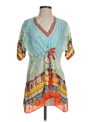 Sundance Short Sleeve Silk Top (view 1)