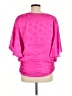 Assorted Brands 100% Silk Pink 3/4 Sleeve Silk Top Size 6 - photo 2