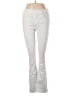 Mother Metallic Ivory White Jeans Size 27 waist - photo 1