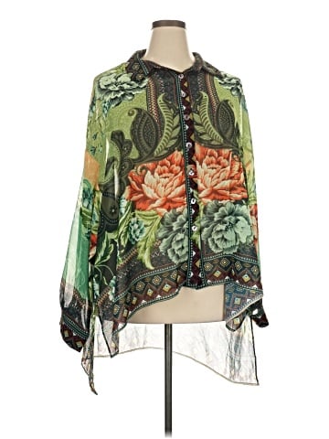 Wayward Fancies 3/4 Sleeve Blouse (view 1)