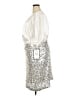 Eliza J 100% Polyester Silver Cocktail Dress Size 20 - photo 5