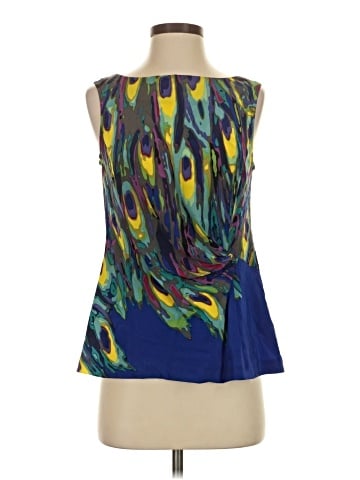 Trina Turk Sleeveless Silk Top (view 1)