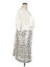 Eliza J 100% Polyester Silver Cocktail Dress Size 20 - photo 4