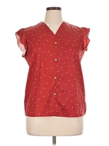 Unbranded Short Sleeve Blouse (view 1)