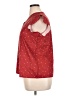 Unbranded 100% Polyester Polka Dots Red Short Sleeve Blouse Size XL - photo 5