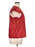 Unbranded 100% Polyester Polka Dots Red Short Sleeve Blouse Size XL - photo 4
