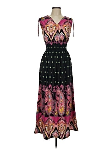 Peach Couture Casual Dress (view 1)