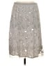 J.Crew Collection 100% Polyester Silver Formal Skirt Size S - photo 1